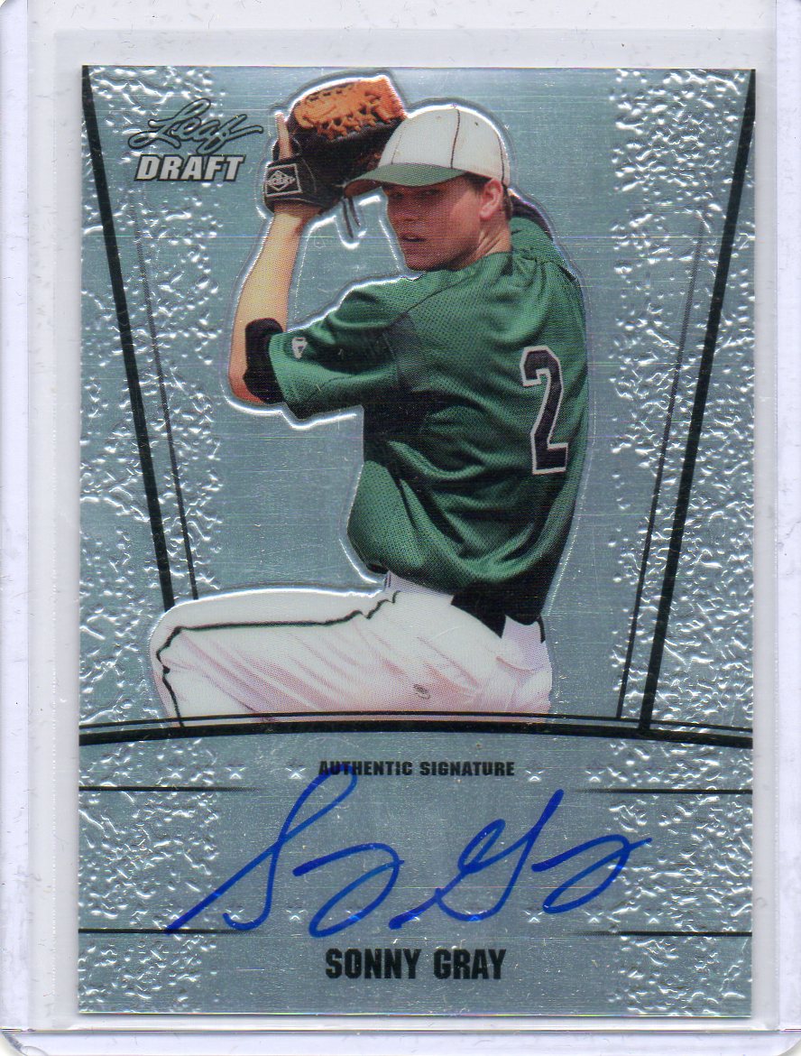 2011 Leaf Metal Draft Prismatic #SG1 Sonny Gray