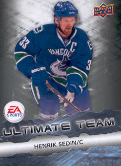 2011-12 Upper Deck EA Ultimate Team #EA4 Henrik Sedin