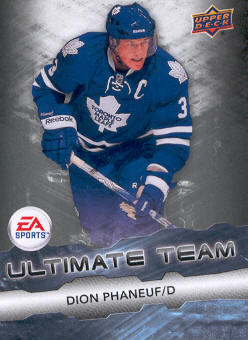 2011-12 Upper Deck EA Ultimate Team #EA12 Dion Phaneuf