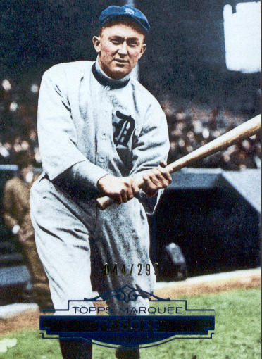 2011 Topps Marquee Blue #48 Ty Cobb