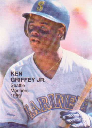 1989 Mother's Griffey Jr. #3 Ken Griffey Jr./(Looking straight/ahead with bat