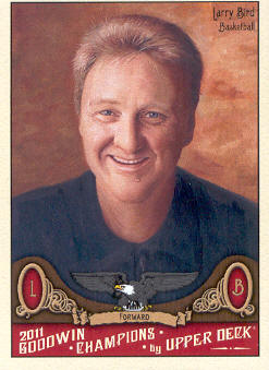 2011 Upper Deck Goodwin Champions #37 Larry Bird