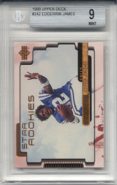 1999 Upper Deck Edgerrin James Rookie 