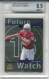 1997 Upper Deck SP Authentic Jake Plummer Rookie 