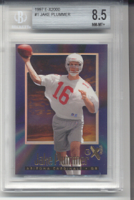 1997 Skybox E-X2000 Jake Plummer Rookie 