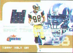 2001 Fleer Game Time Uniformity #TH, Torry Holt