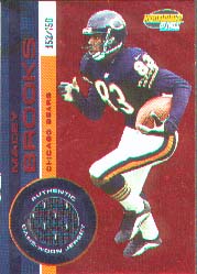 2001 Pacific Invincible Red #41, Macey Brooks /750 JSY