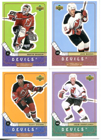 New Jersey Devils 1999-00 Upper Deck Retro Team Set