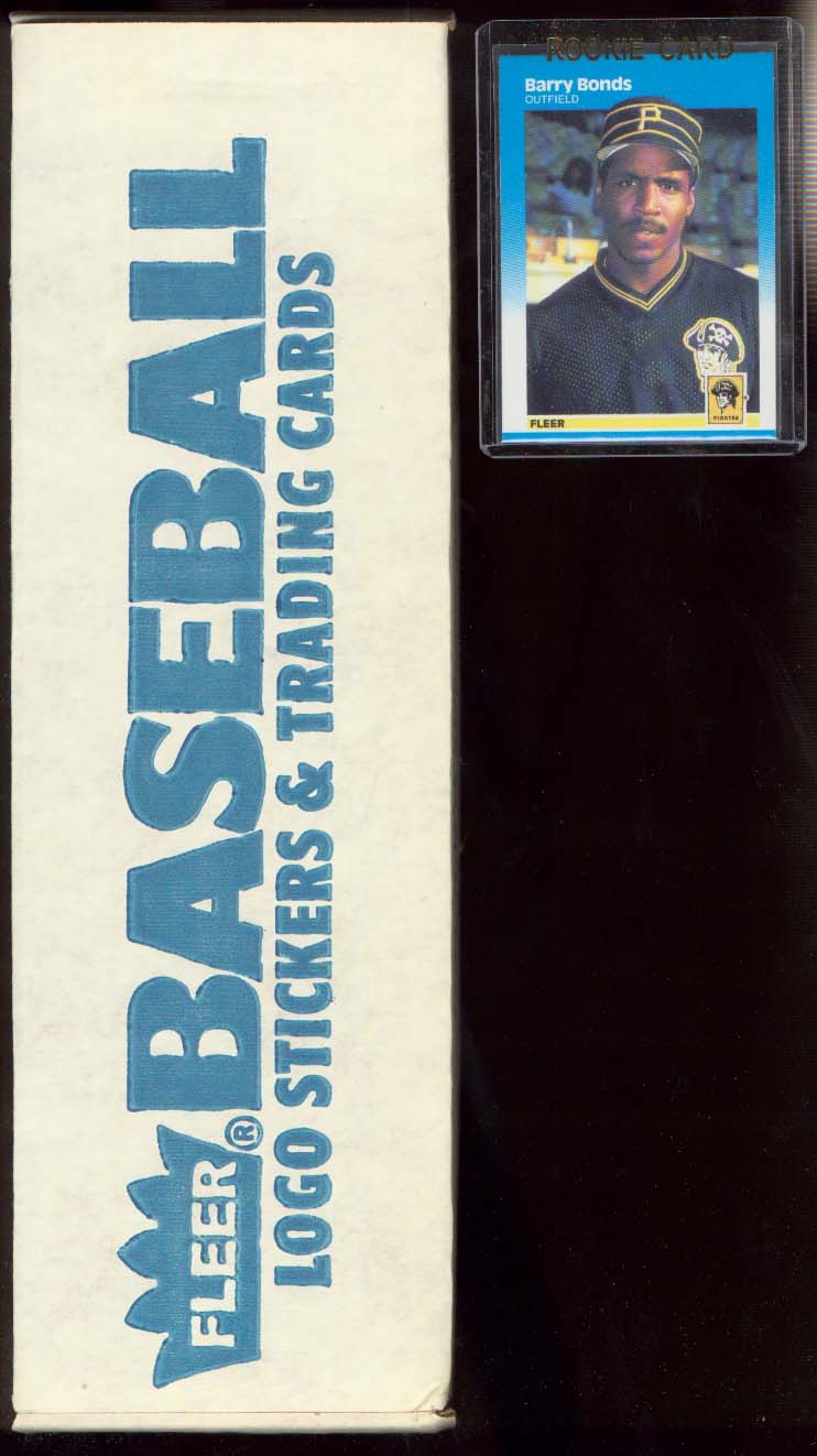 1987 Fleer Complete Factory Set of 672 Cards