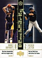2002-03 UD SuperStars Benchmarks #B10 K.Bryant/D.Jeter