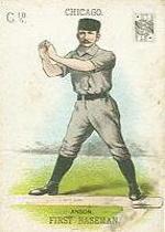 1888 WG1 Card Game #10 Cap Anson
