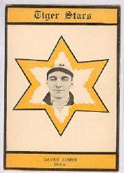 1909-10 Tigers Topping and Company PC773-1 #8 Davy Jones