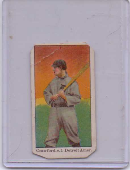 1909-11 American Caramel E90-1 #28 Sam Crawford