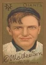 1911 T205 Gold Border #124 Christy Mathewson