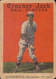 1914 Cracker Jack #37 Grover C. Alexander