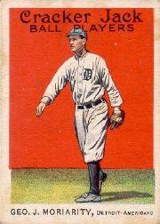 1915 Cracker Jack #114 Geo.J. Moriarty