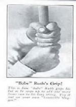 1928 Ruth Fro Joy #5 Babe Ruth/Babe Ruth's Grip