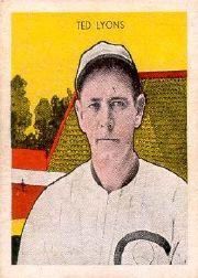1933 Tattoo Orbit #43 Ted Lyons