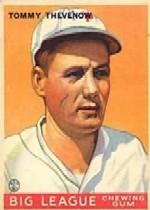 1933 Goudey #36 Tommy Thevenow RC