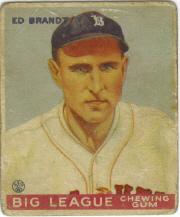 1933 Goudey #50 Ed Brandt RC