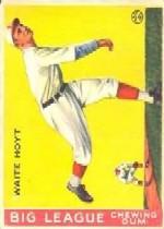 1933 Goudey #60 Waite Hoyt RC