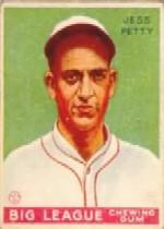 1933 Goudey #90 Jess Petty RC