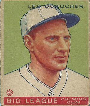 1933 Goudey #147 Leo Durocher RC