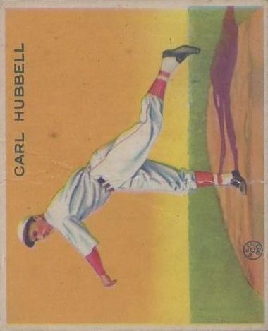 1933 Goudey #230 Carl Hubbell PIT RC
