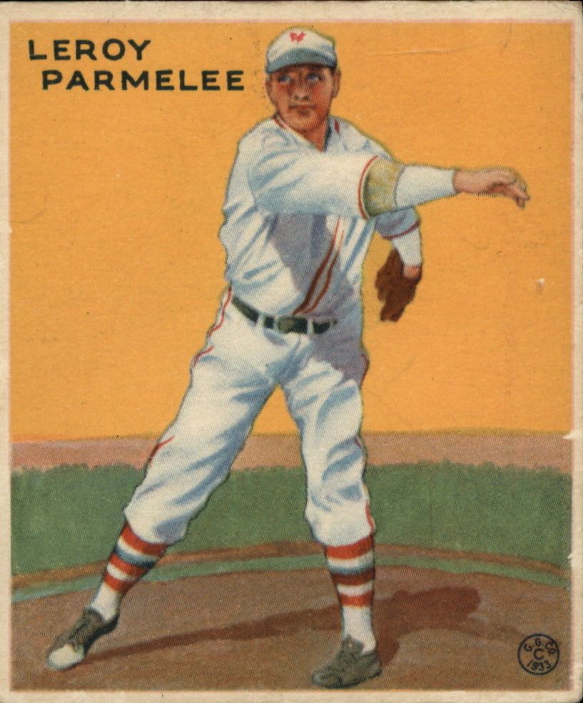 1933 Goudey #239 Leroy Parmelee RC