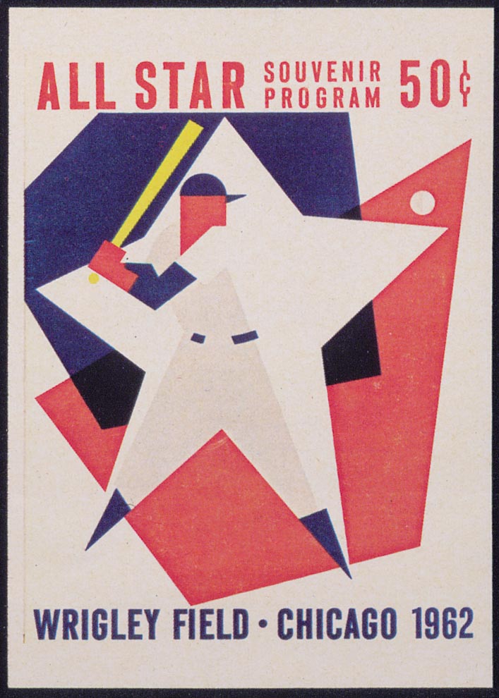 1933-99 All-Star Game Programs #1962 Chicago