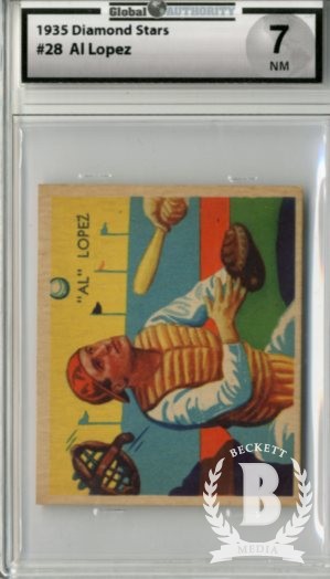 1934-36 Diamond Stars #28 Al Lopez 35G