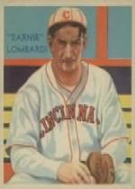 1934-36 Diamond Stars #36A Earnie Lombardi (35G)/(Sic, Ernie) front image