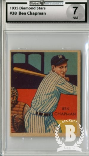1934-36 Diamond Stars #38 Ben Chapman (35G)