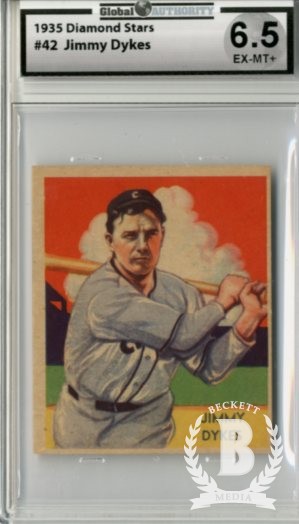 1934-36 Diamond Stars #42 Jimmy Dykes (35G)