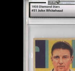 1934-36 Diamond Stars #51 John Whitehead XRC (35G)