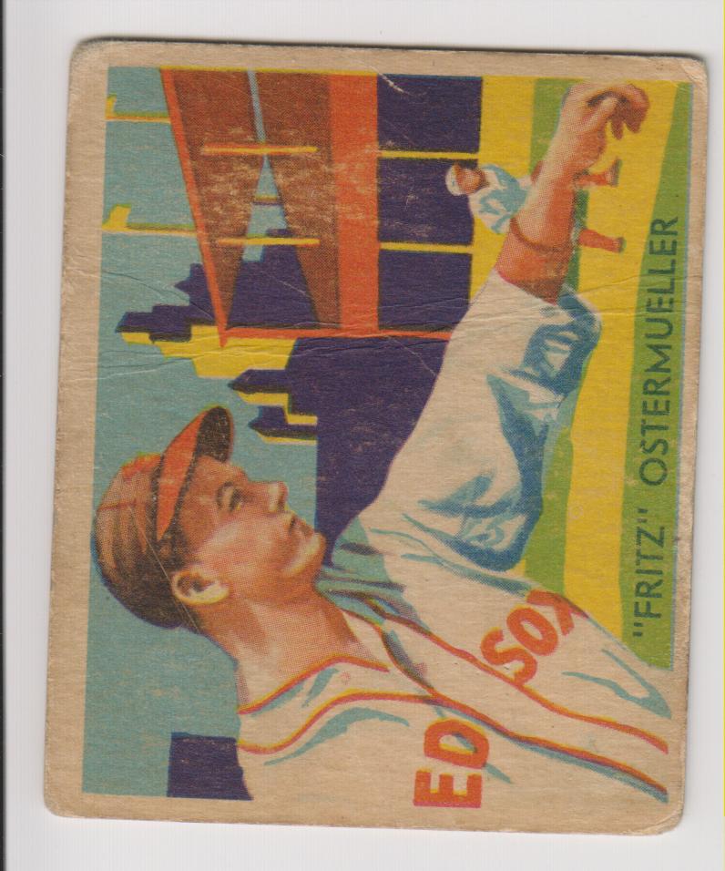 1934-36 Diamond Stars #73 Fritz Ostermueller/35G, 35B, 36B