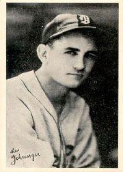 1936 National Chicle Fine Pen Premiums R313 #29 Charley Gehringer