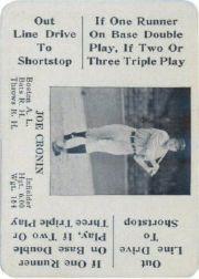 1936 S and S (Green Backs) WG8 #8 Joe Cronin