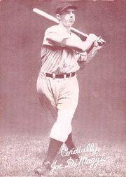 1939-46 Exhibits Salutation #13 Joe DiMaggio/Cordially front image
