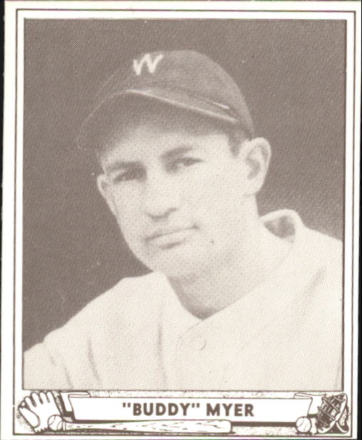 1940 Play Ball #17 Buddy Myer