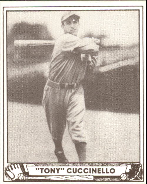 1940 Play Ball #61 Tony Cuccinello