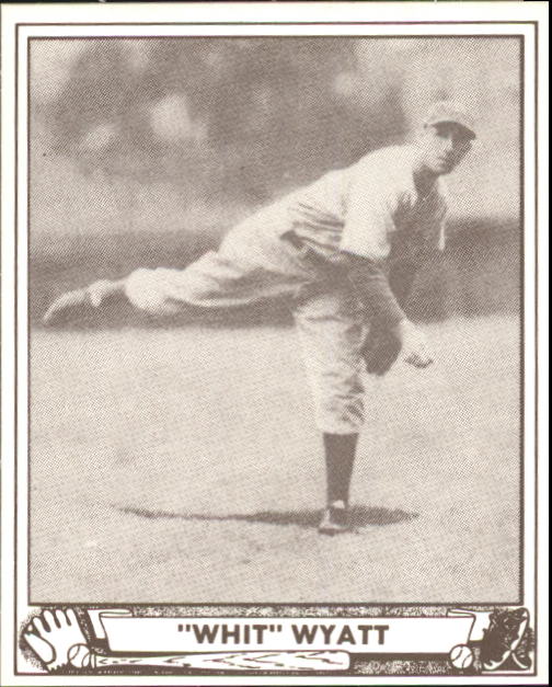 1940 Play Ball #67 Whit Wyatt