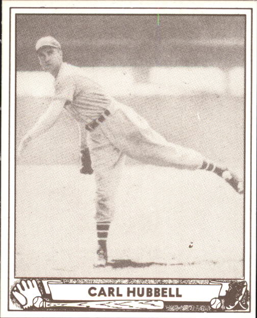 1940 Play Ball #87 Carl Hubbell