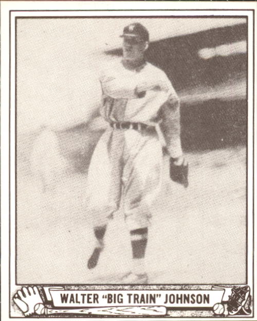 1940 Play Ball #120 Walter Johnson