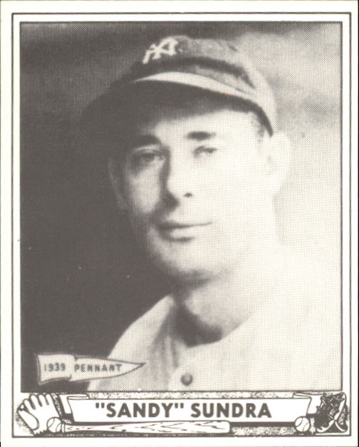 1940 Play Ball #122 Sandy Sundra RC
