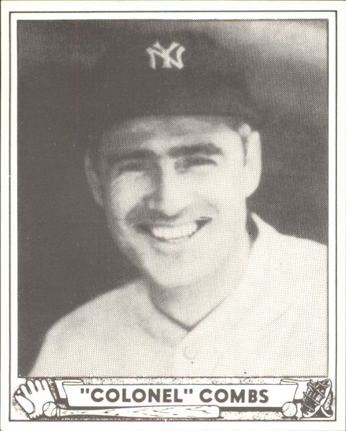 1940 Play Ball #124 Earle Combs