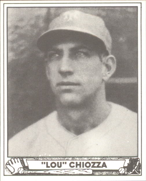1940 Play Ball #157 Lou Chiozza