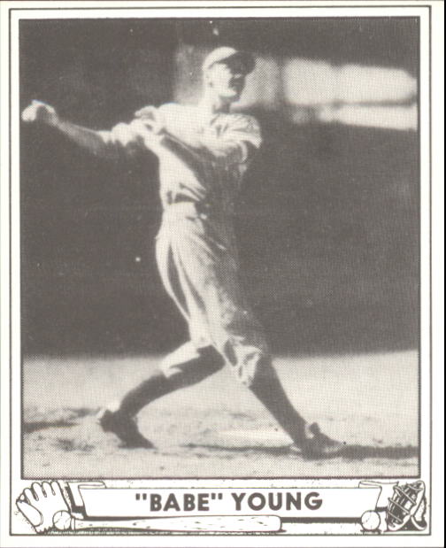 1940 Play Ball #212 Babe Young RC