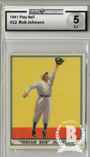 1941 Play Ball #22 Bob Johnson