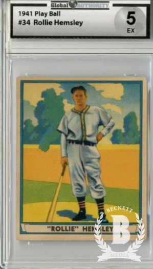 1941 Play Ball #34 Rollie Hemsley